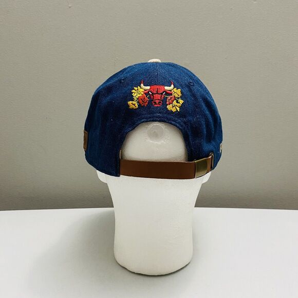 Chicago Bulls Artist Hat Series CHI NWOSU Strapback Floral Denim Cap SGA 1/20/24 - Picture 6 of 10